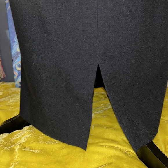 Vintage Caron Chicago Cutout Buttoned Back Midi Dress - Picture 10 of 12